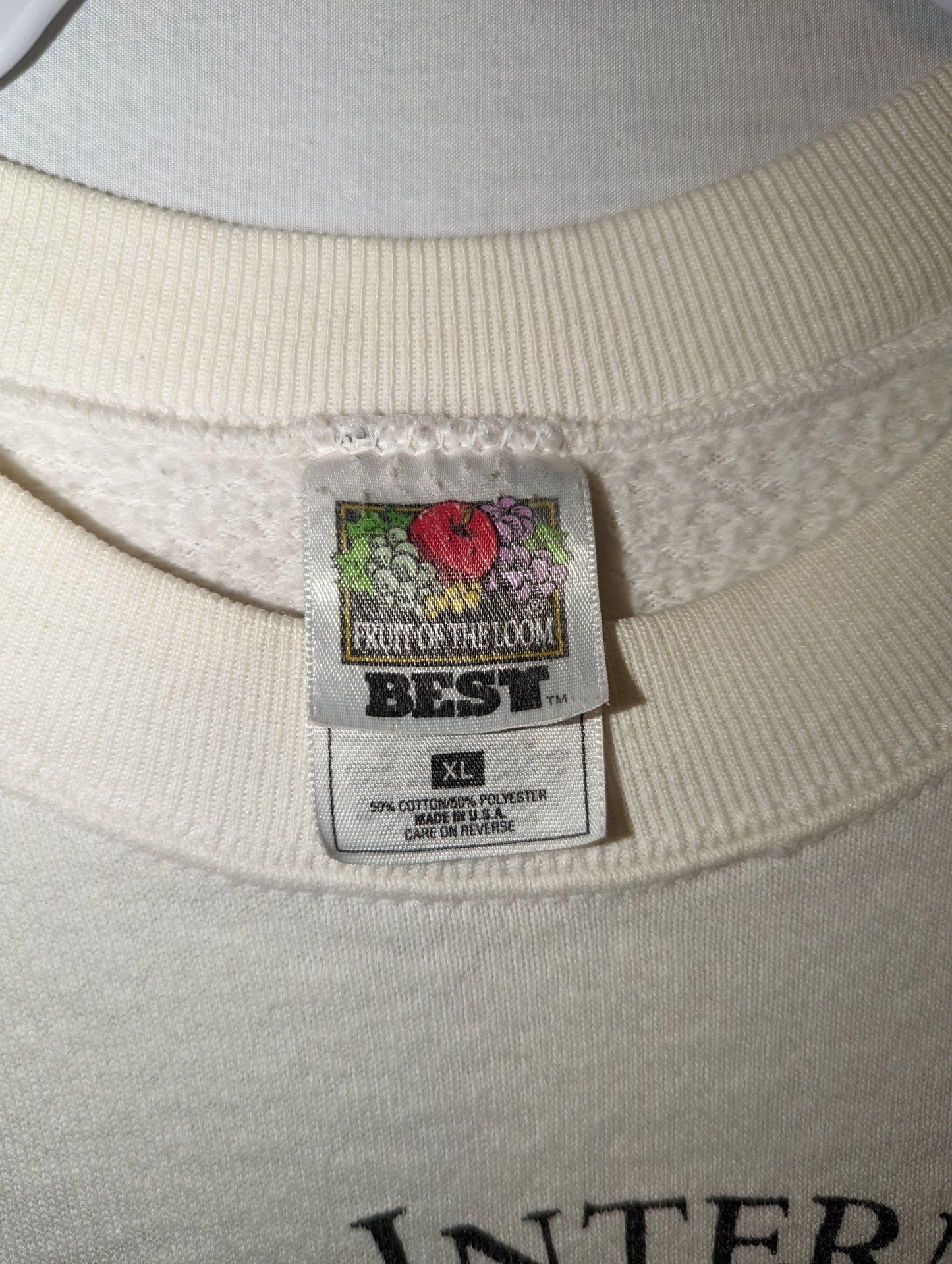 80s / 90s Amnesty International crewneck sweatshirt