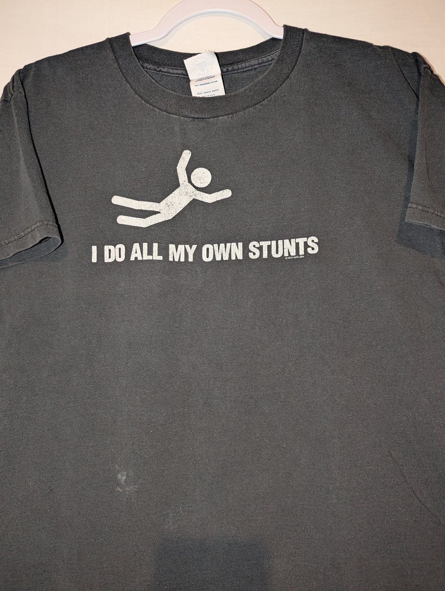 Y2K I Do All My Own Stunts t shirt