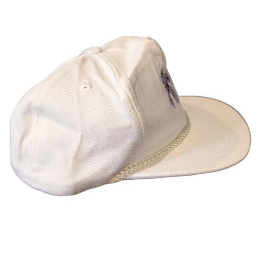 90's Purple Iris Corded Strapback Hat