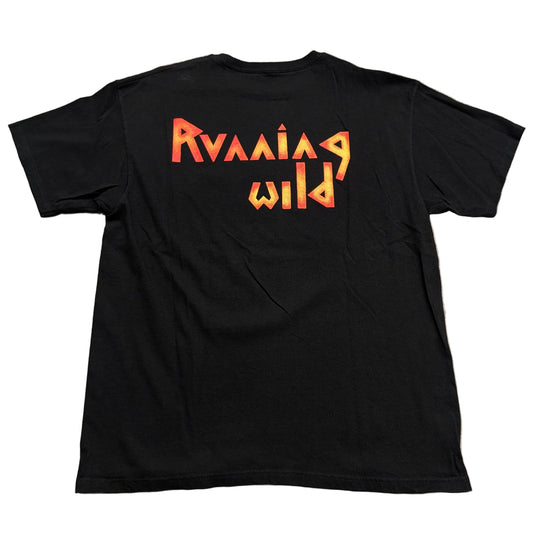 Mid 2000s Running Wild Victim of States Power Metal Band T shirt