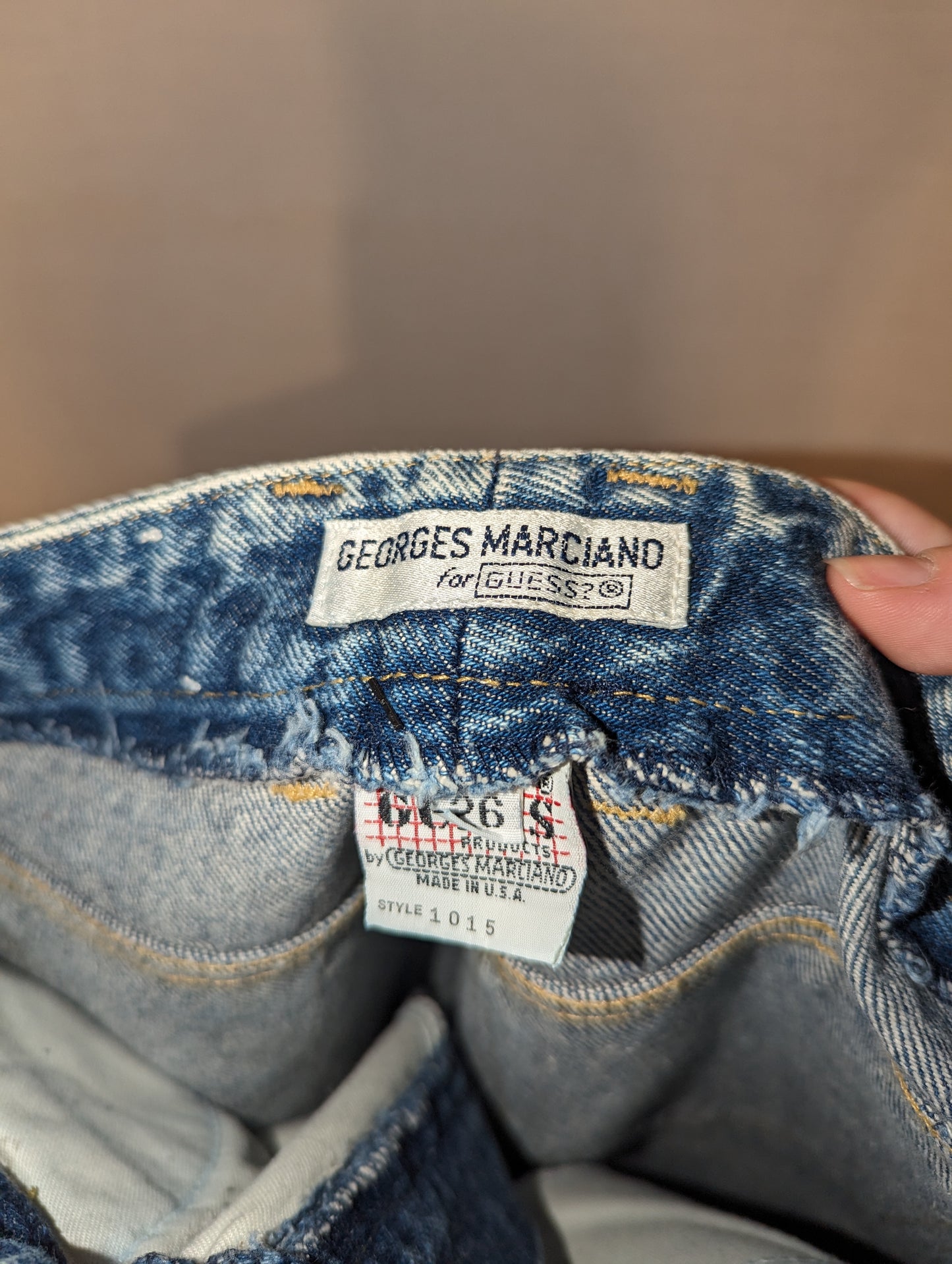 80s Guess high waisted 26 denim jeans