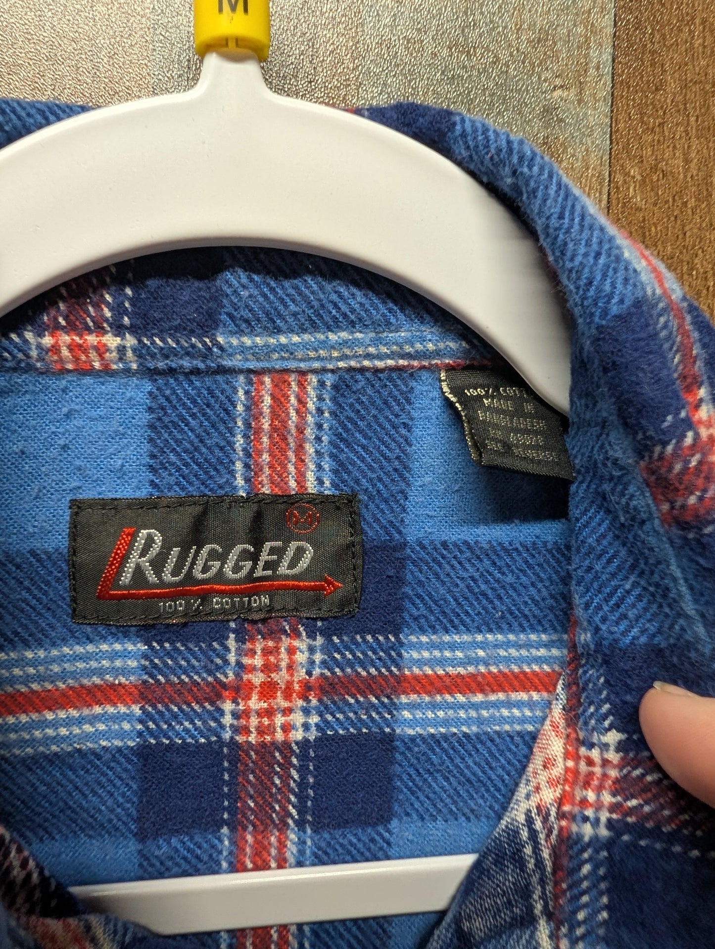 90s / Y2K Rugged Flannel Button Up Shirt