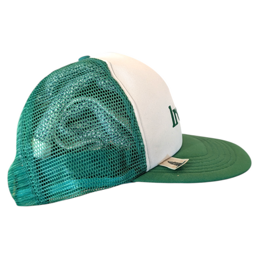 80s Ireland Clover Trucker Snapback Hat