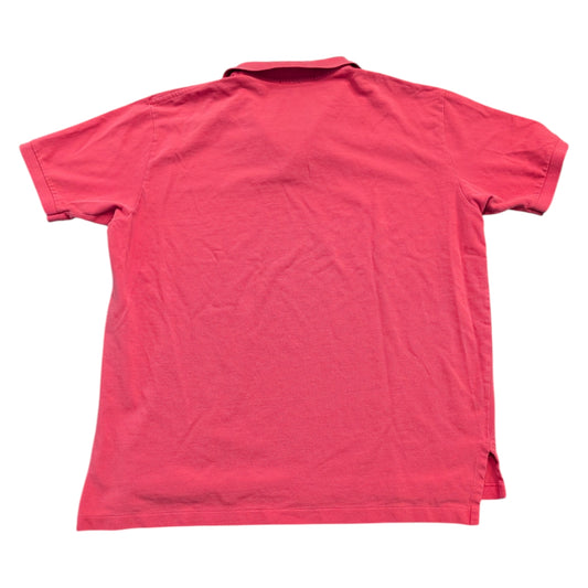90s Solid Red Ralph Lauren Polo Short Sleeve Shirt