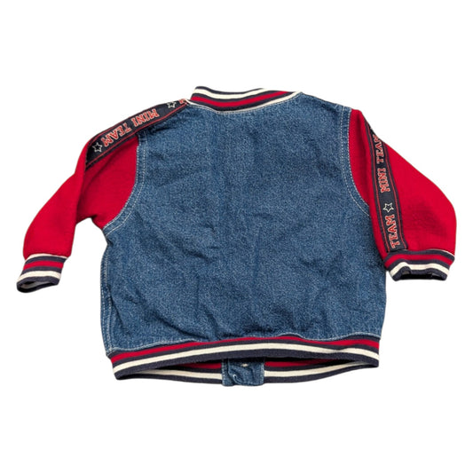 90s Youth Mini Team Denim Varsity Baby Jacket