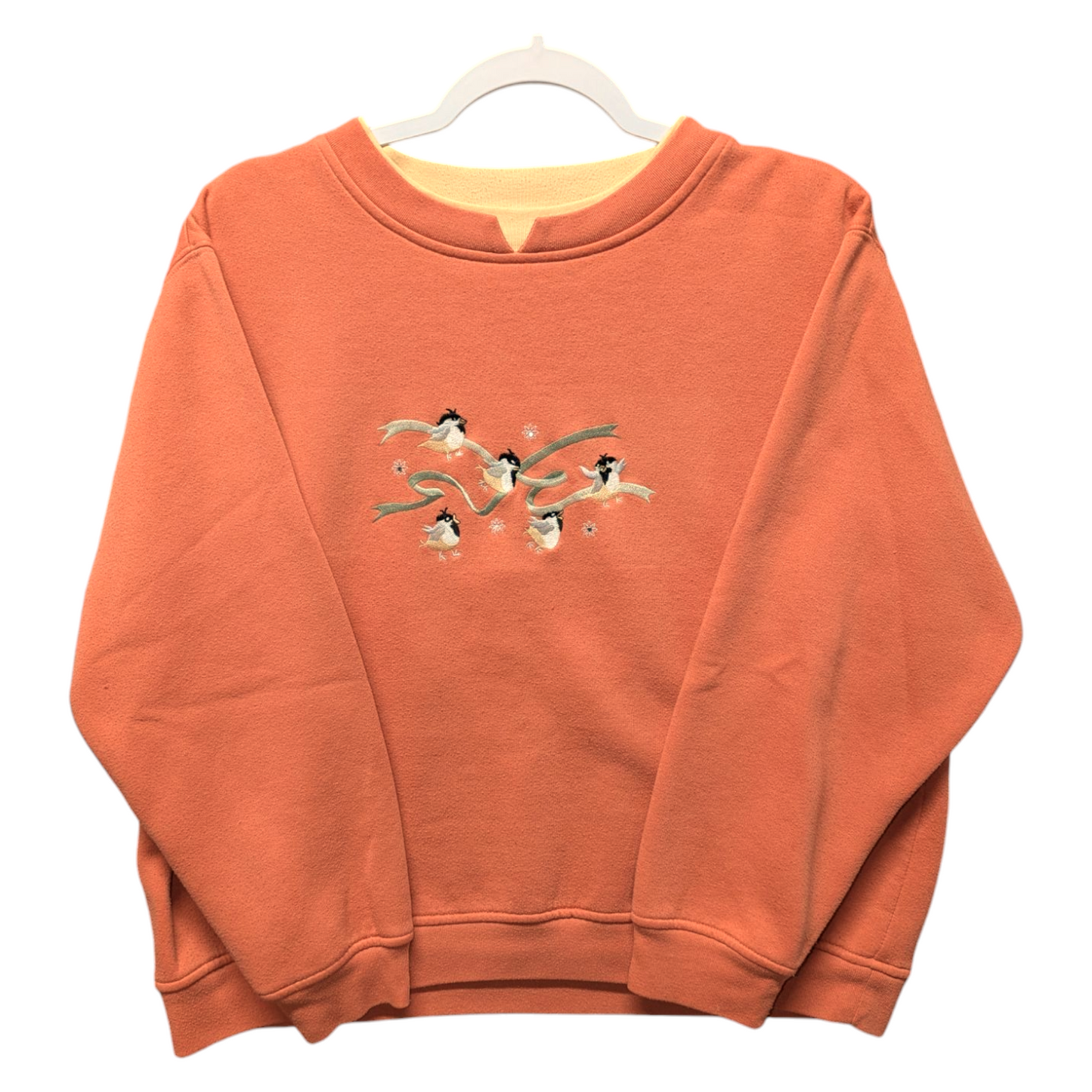 Y2K Chickadee Granny Crewneck Sweater
