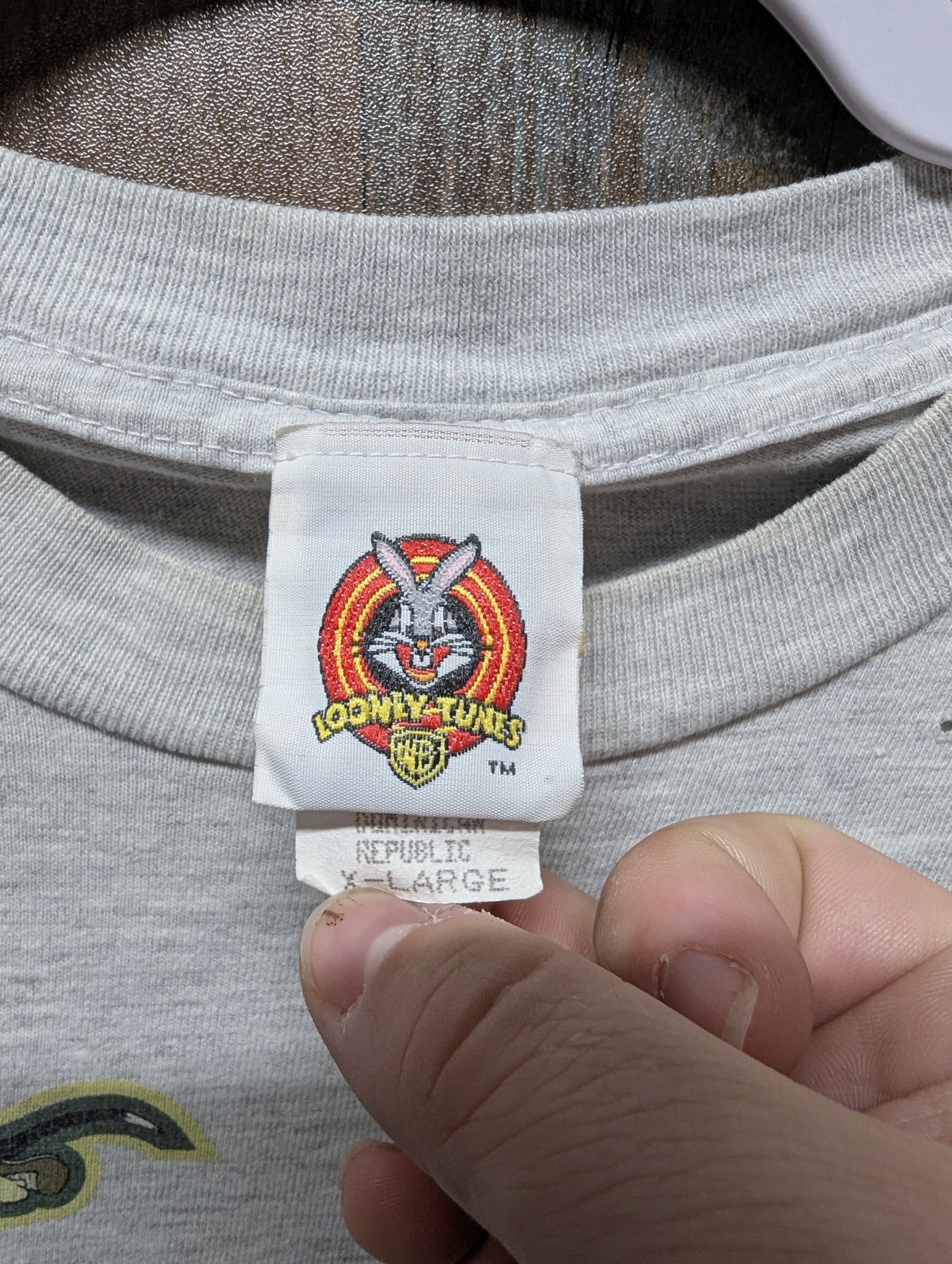 1997 Youth Looney Tunes Football t shirt