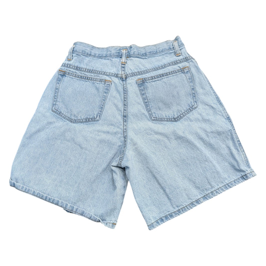 90s Women's Cenza Light Blue Denim Shorts