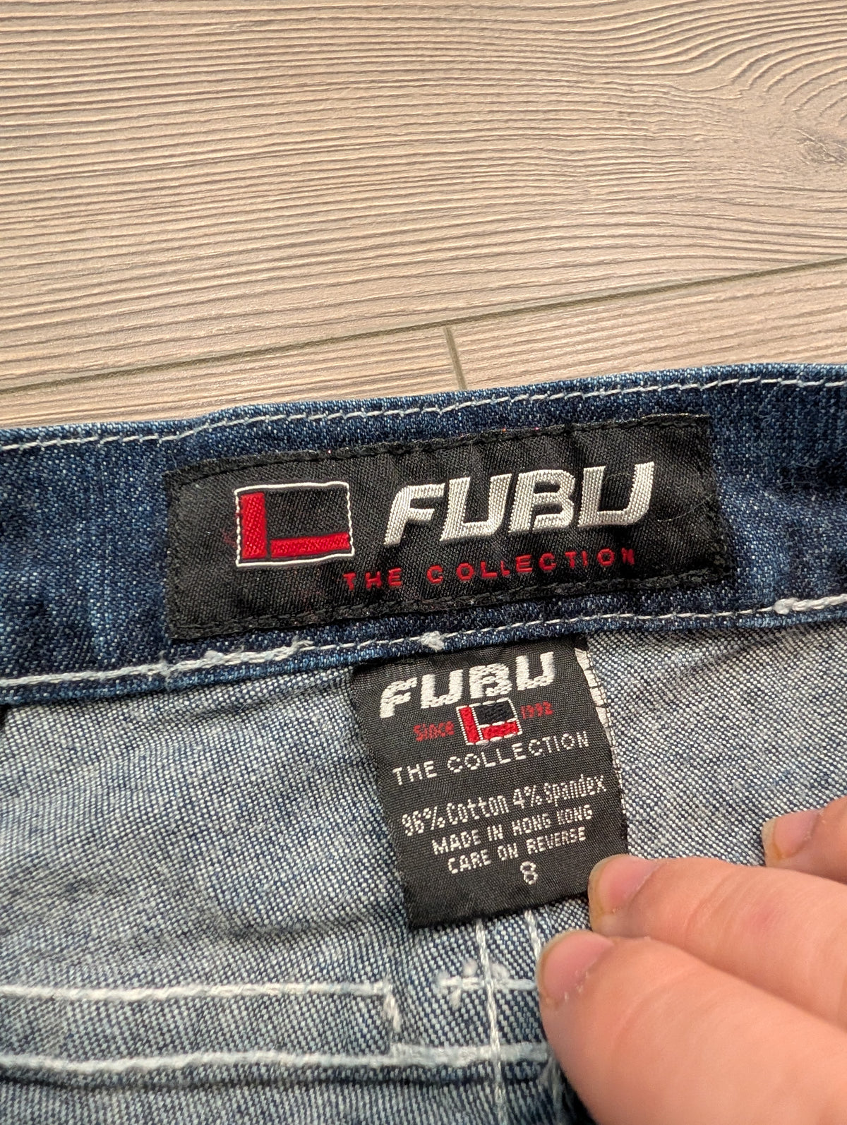Y2K Youth Fubu Blue Denim Shorts
