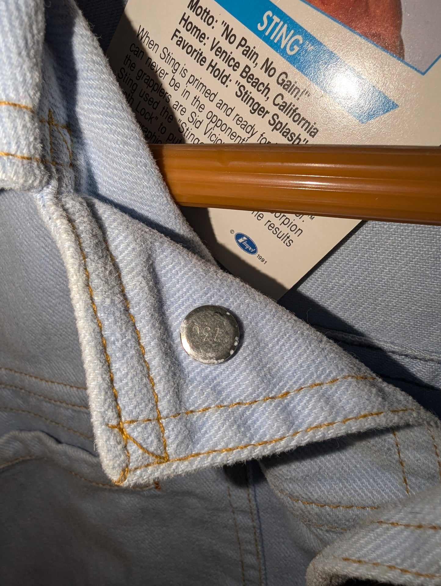 70s Levis 537 Orange Tab Denim Jacket