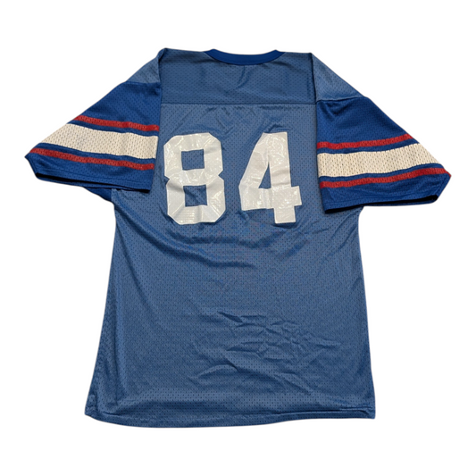 '80s Generic Red, White and Blue Football Jersey
