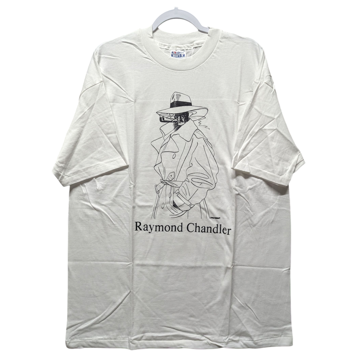 1989 Raymond Chandler Detective Art T shirt