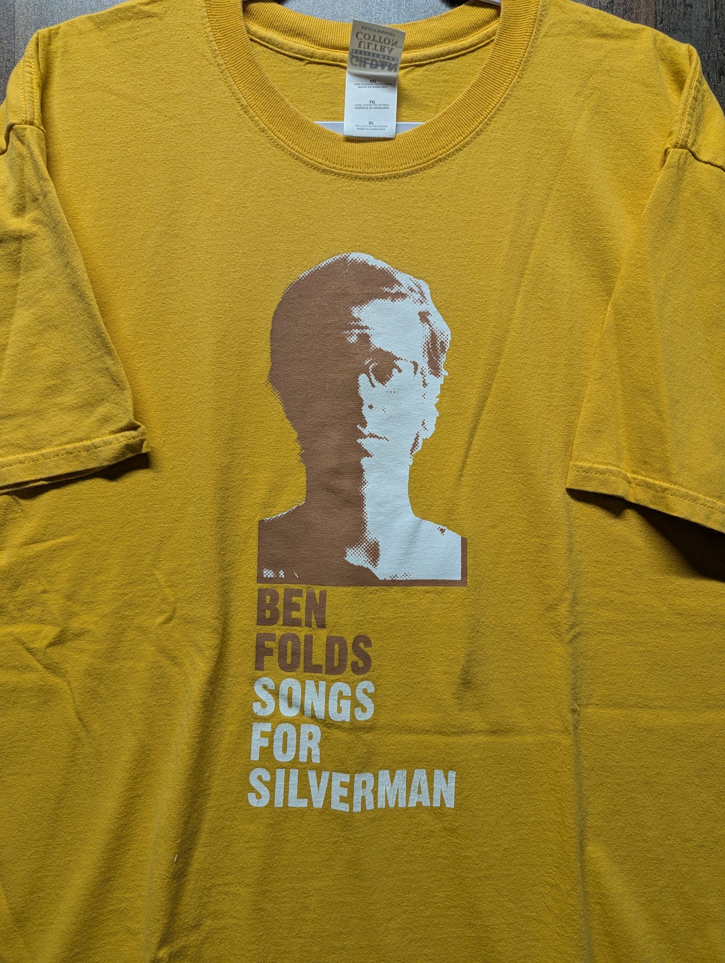 90s / Y2K Ben Folds Songs for Silverman Band T shirt
