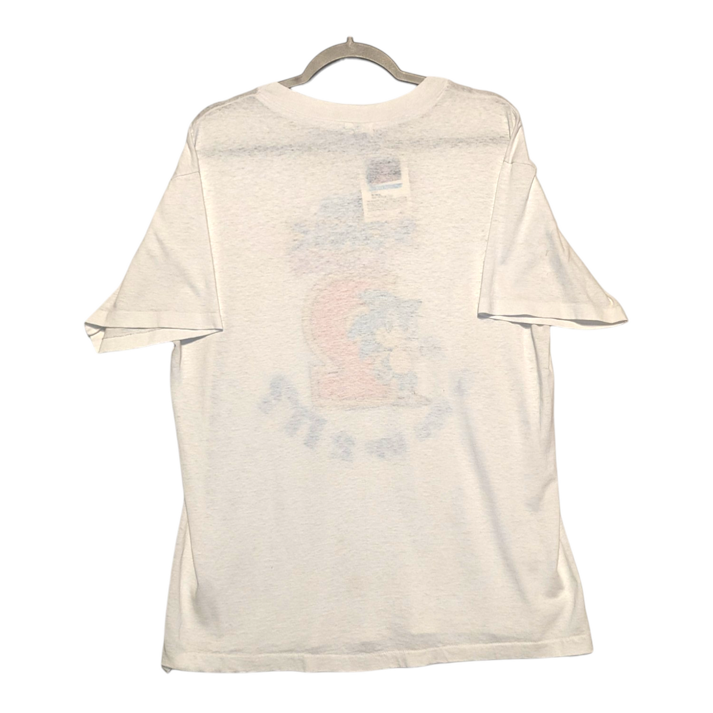 1992 Sonic 2 video game promo t shirt