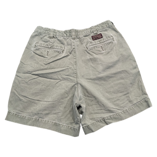 90s Abercrombie & Fitch Pleated Casual Khaki Shorts