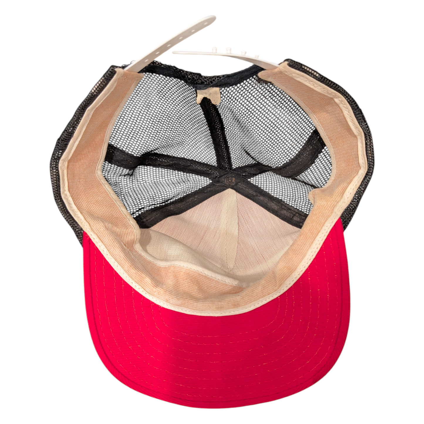 80's Striped Georgia Bulldogs Trucker Snapback Hat