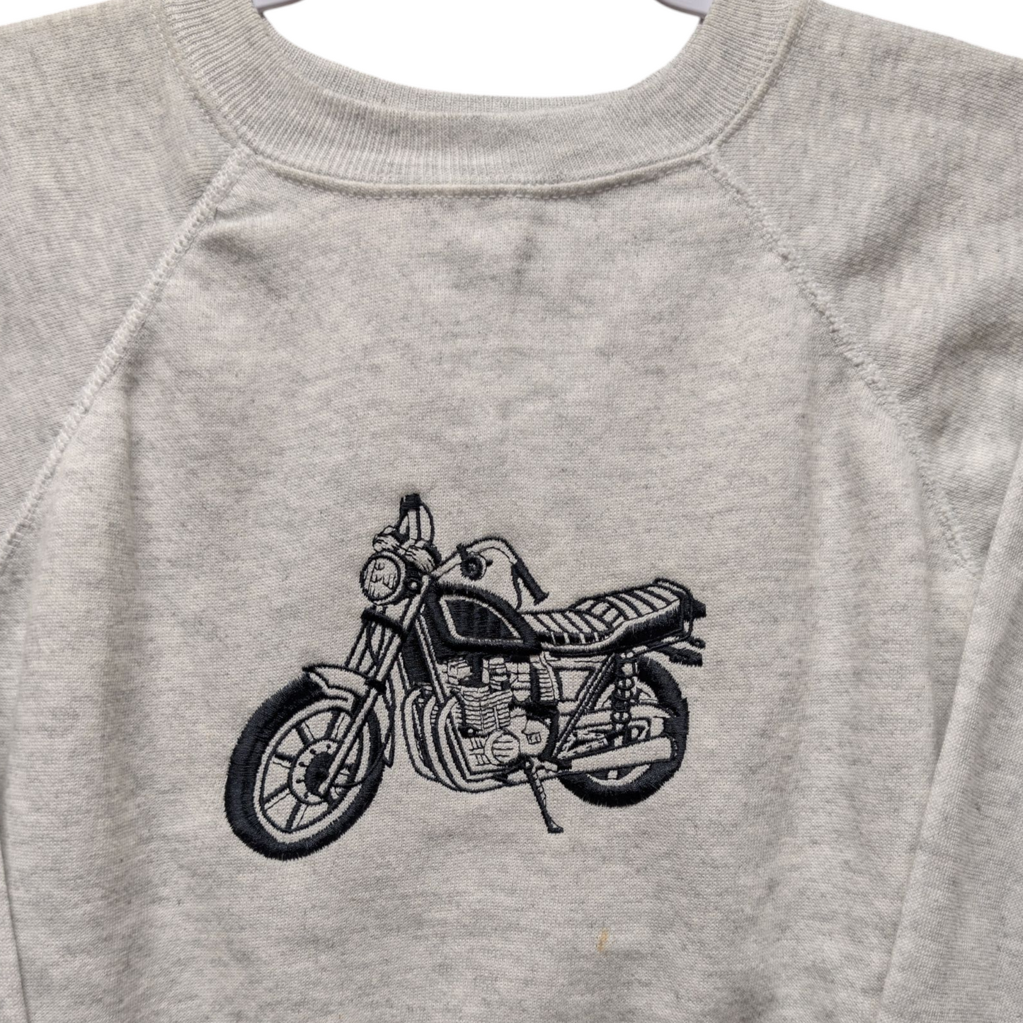 90s Embroidered Motorcycle Crewneck Sweatshirt