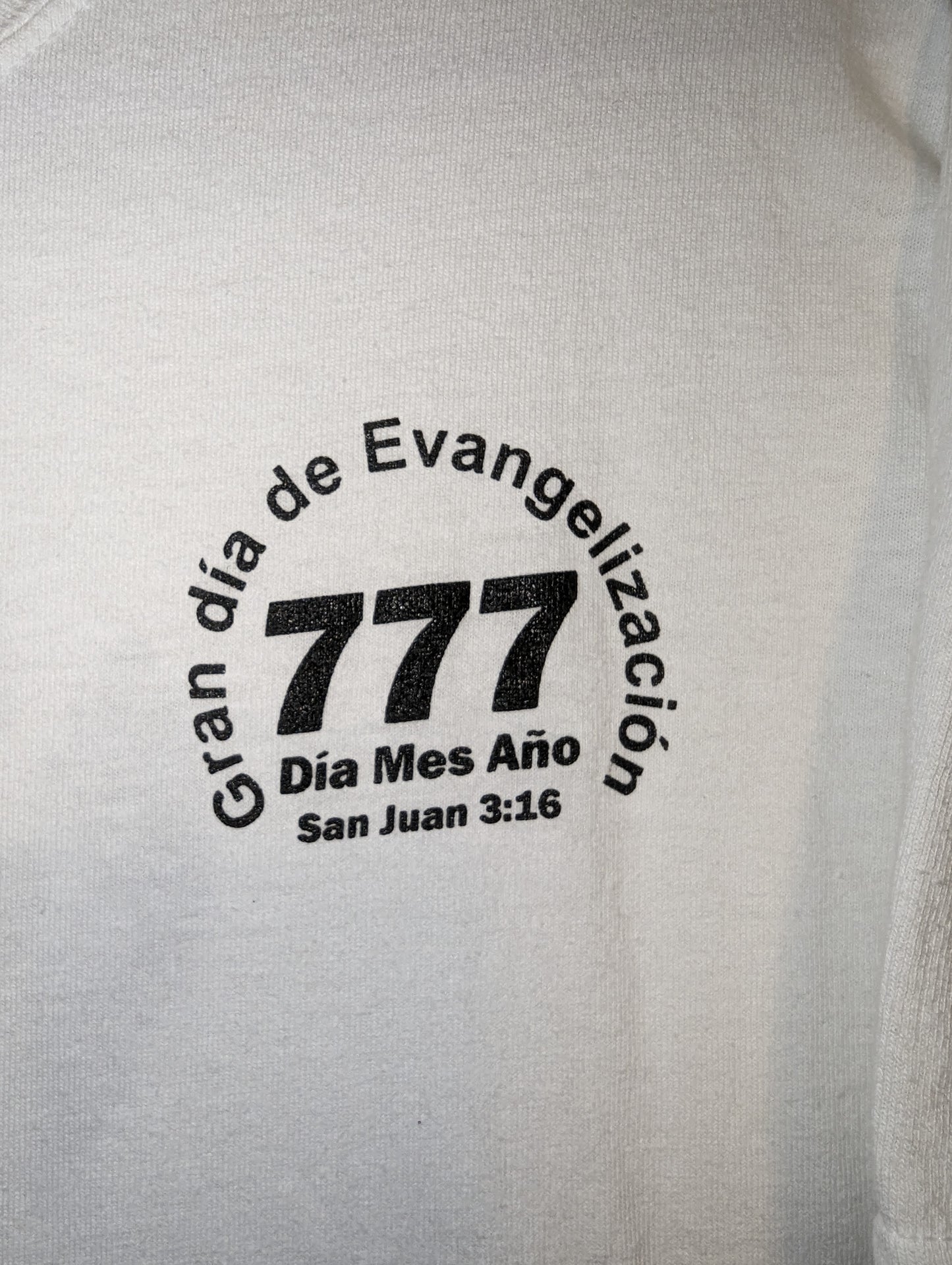 2007 Gran Dia De Evangelizacion Christian t shirt