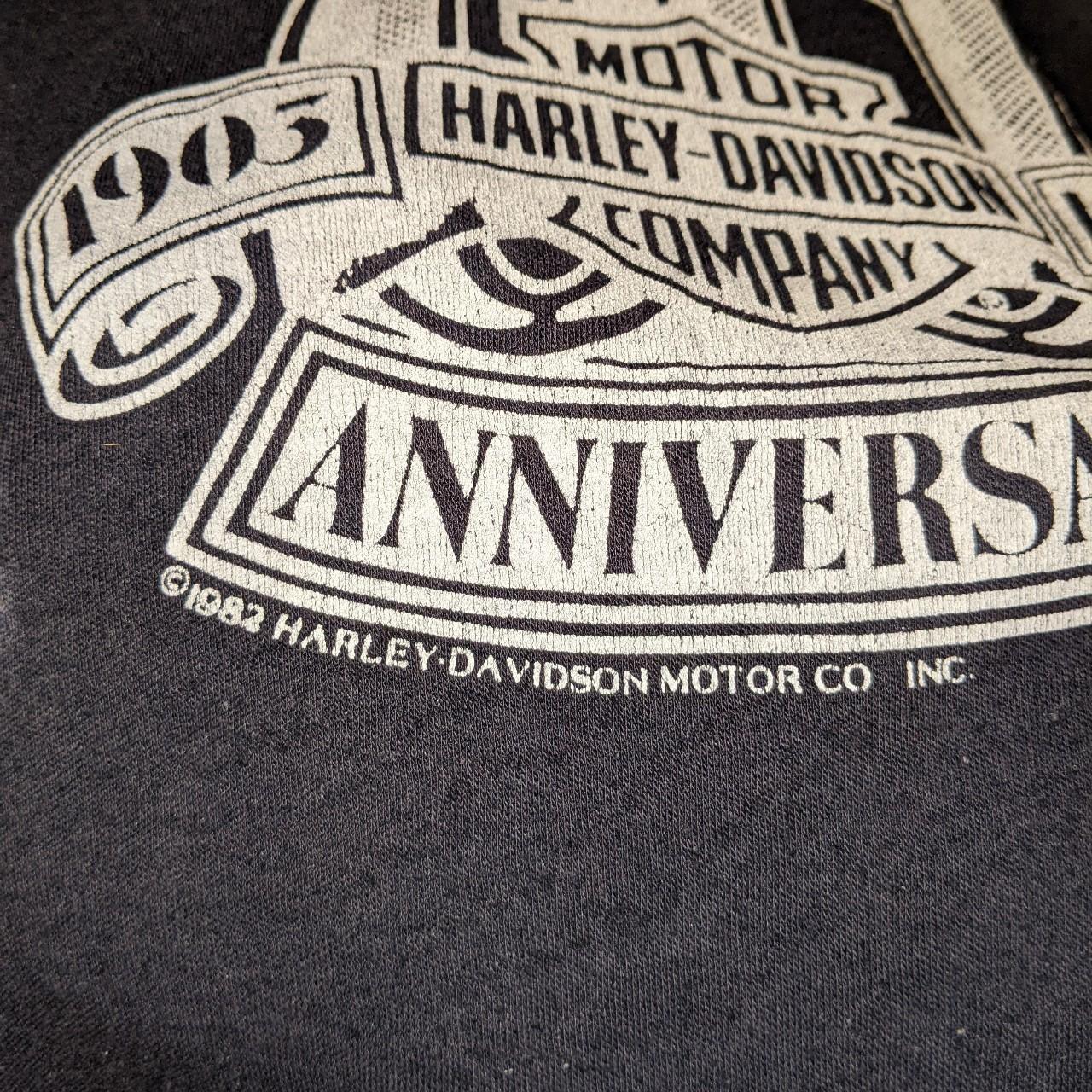 1983 80th Anniversary Harley Davidson shirt Bike world, western Australia