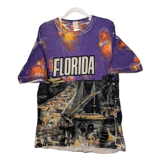 90s Florida AOP location shirt