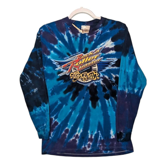 90s Disney MGM studios Rockin Roller Coaster Aerosmith Ride long sleeve