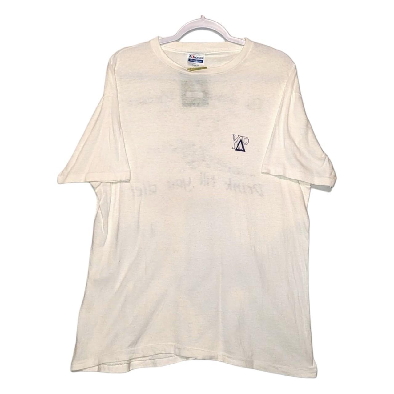 80s early 90s The Jonestown Massacre Drink till you die 10th anniversary fraternity party shirt