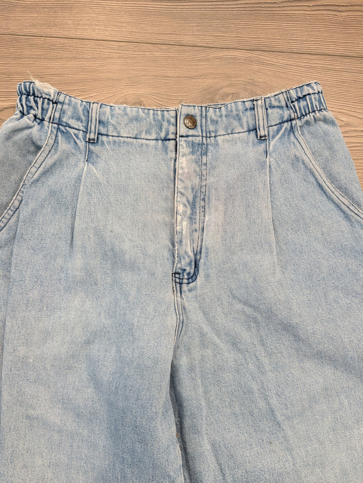 90s Women's Royal Robbins Pleated High Elastic Waist Jeans