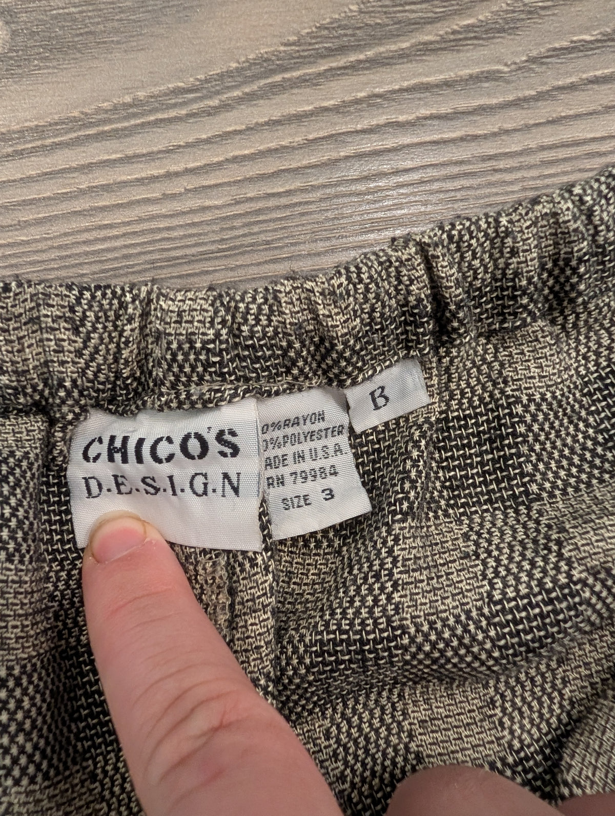 80s/90s Women's Drawstring Patterned Pants