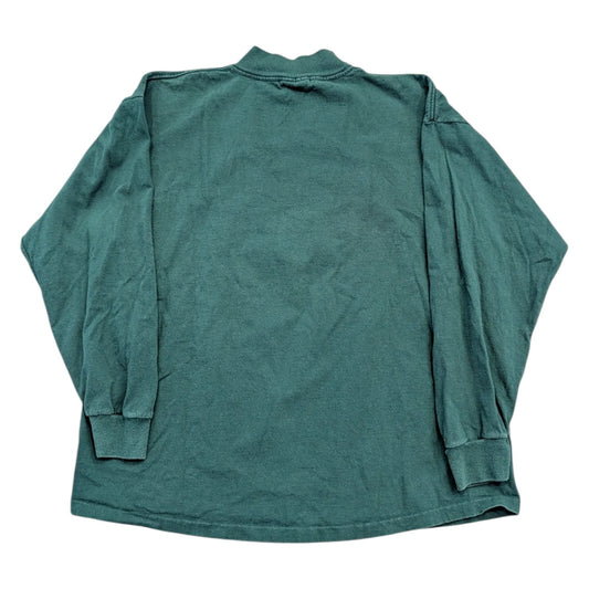 90s Women's Ski Vail Mock Long Sleeve T Shirt
