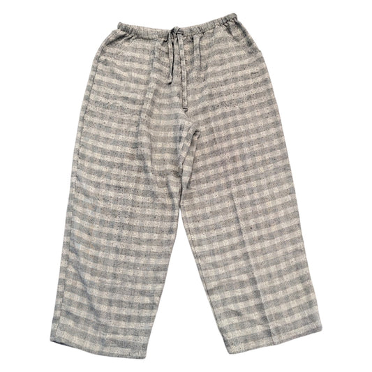 80s/90s Women's Drawstring Patterned Pants