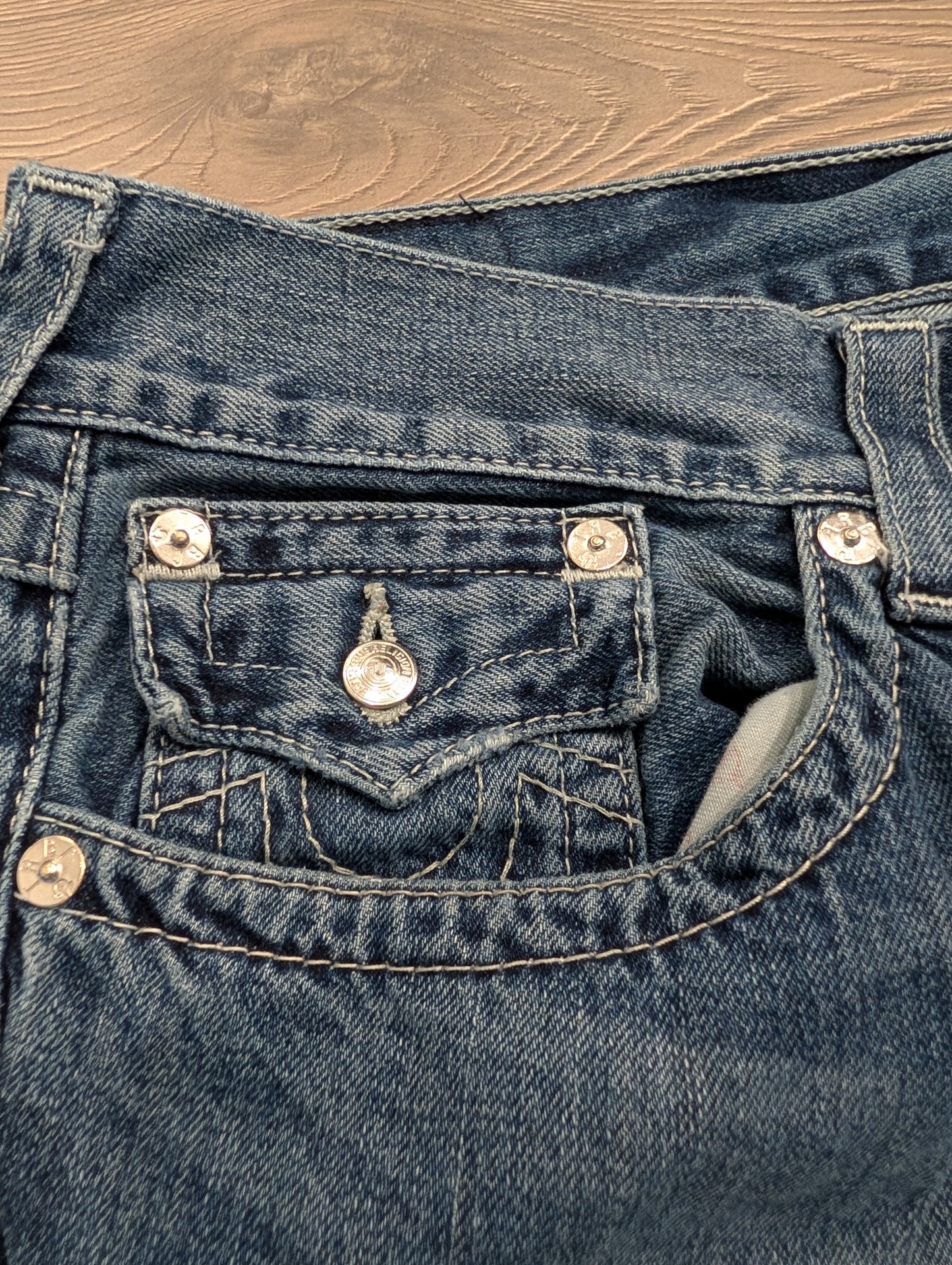 Y2K True Religion Straight Leg Jeans