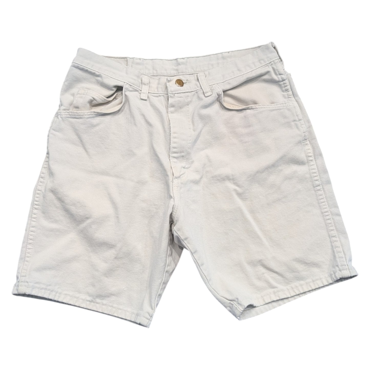 90s White Wrangler Authentic Jean Shorts