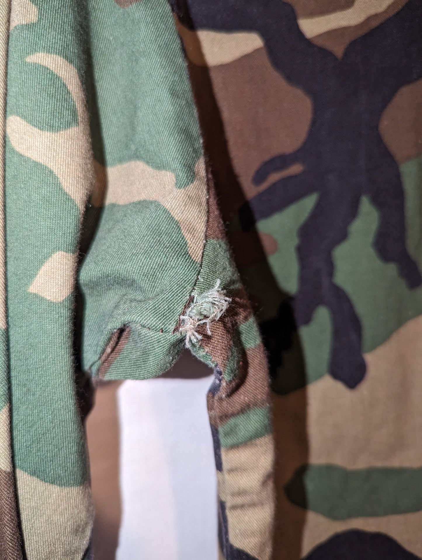 90s Military Camo shirt RN 26271