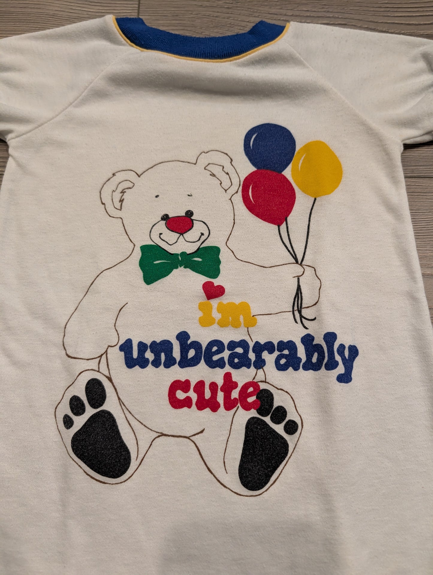 Youth I'm Unbearably Cute T shirt