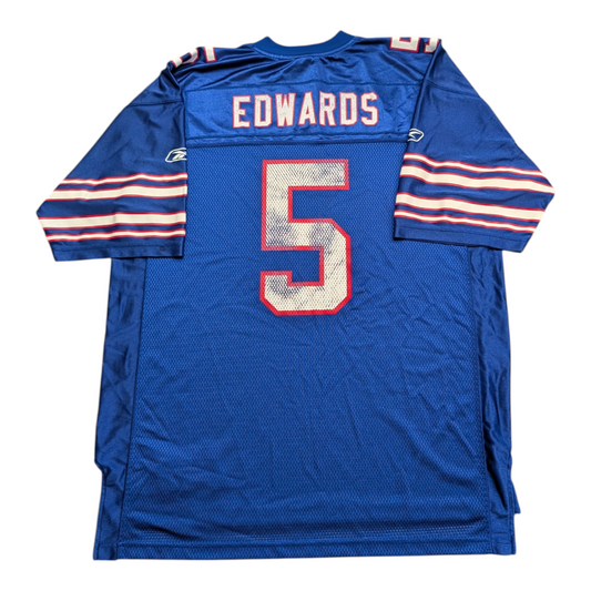 Y2K Reebok Trent Edwards NFL Buffalo Bills Jersey