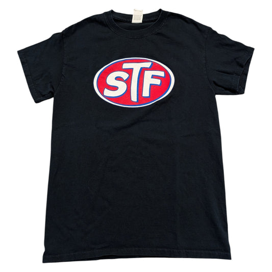 See Through Faded Band Short Sleeve T Shirt