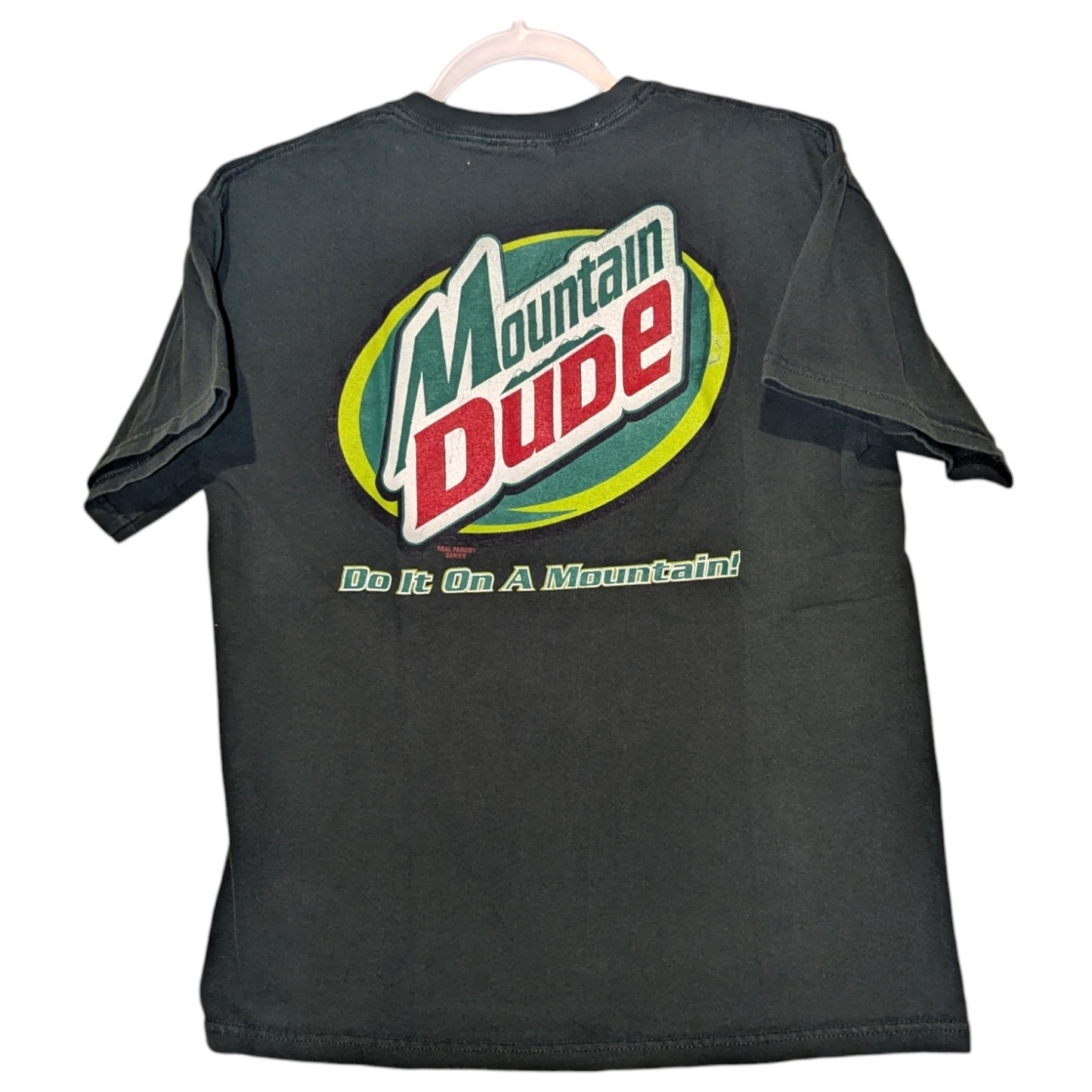 Mid 2000s Mountain Dude Vail Mt. funny t shirt