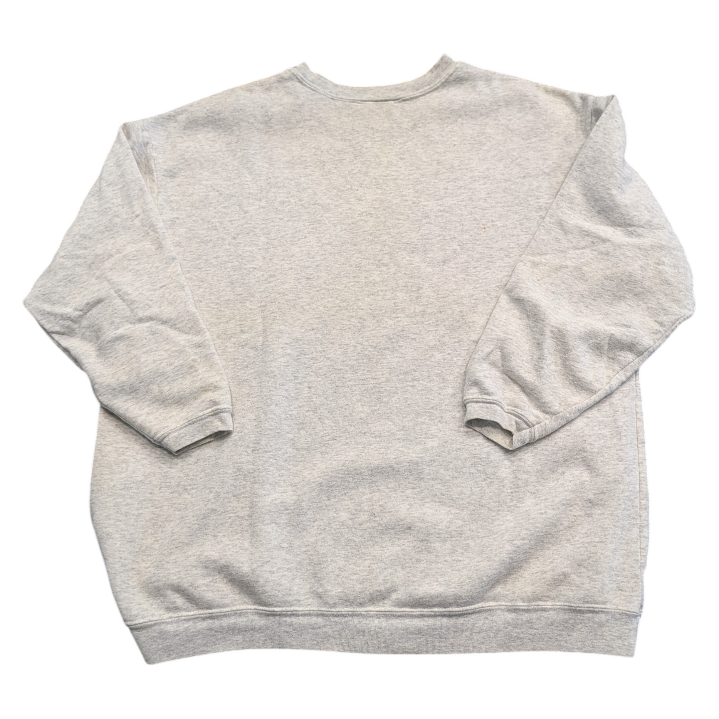 90s Get Over It Plaid Embroidered Crewneck Sweatshirt