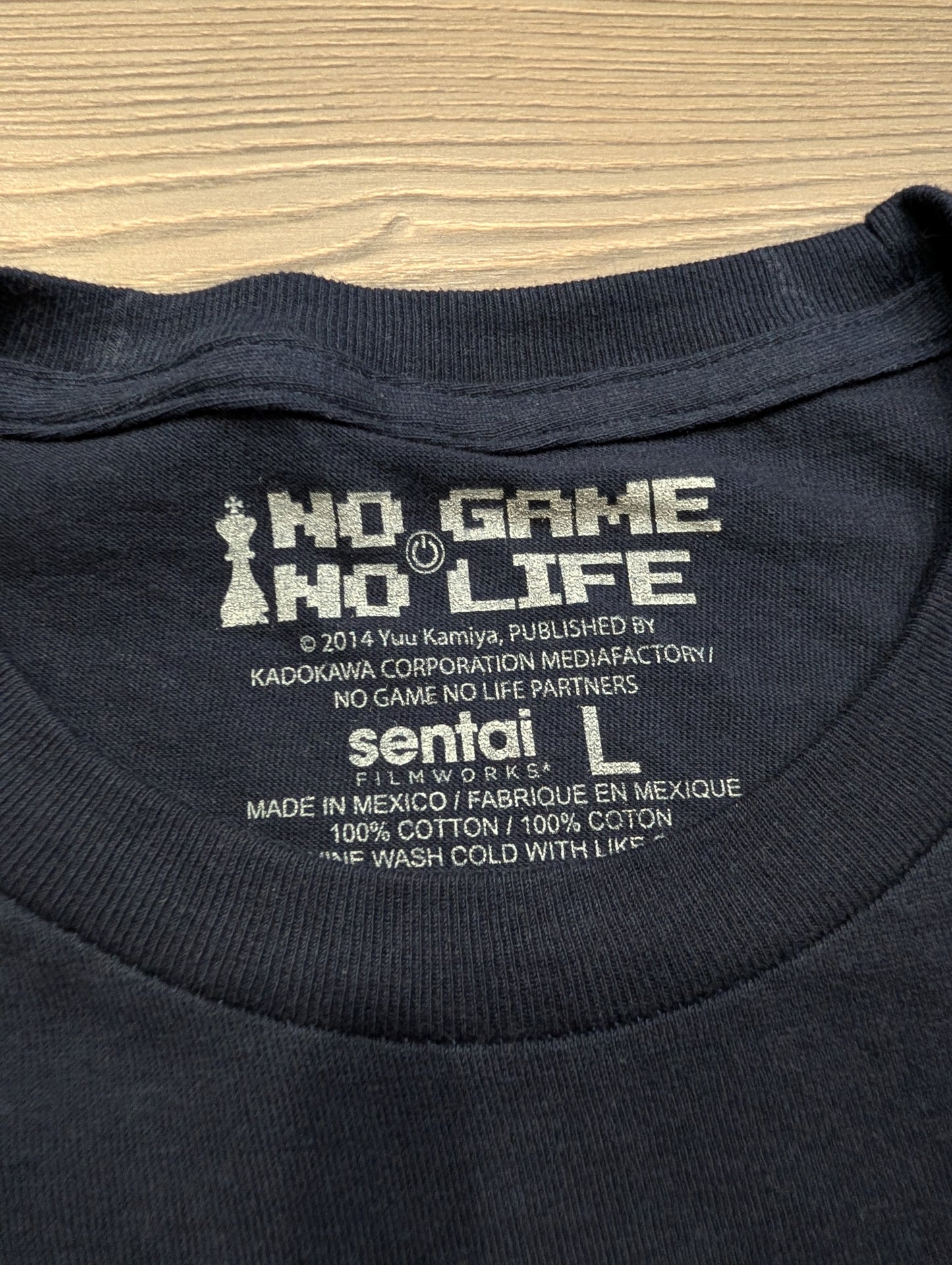 2014 No Game No Life Jibril t shirt