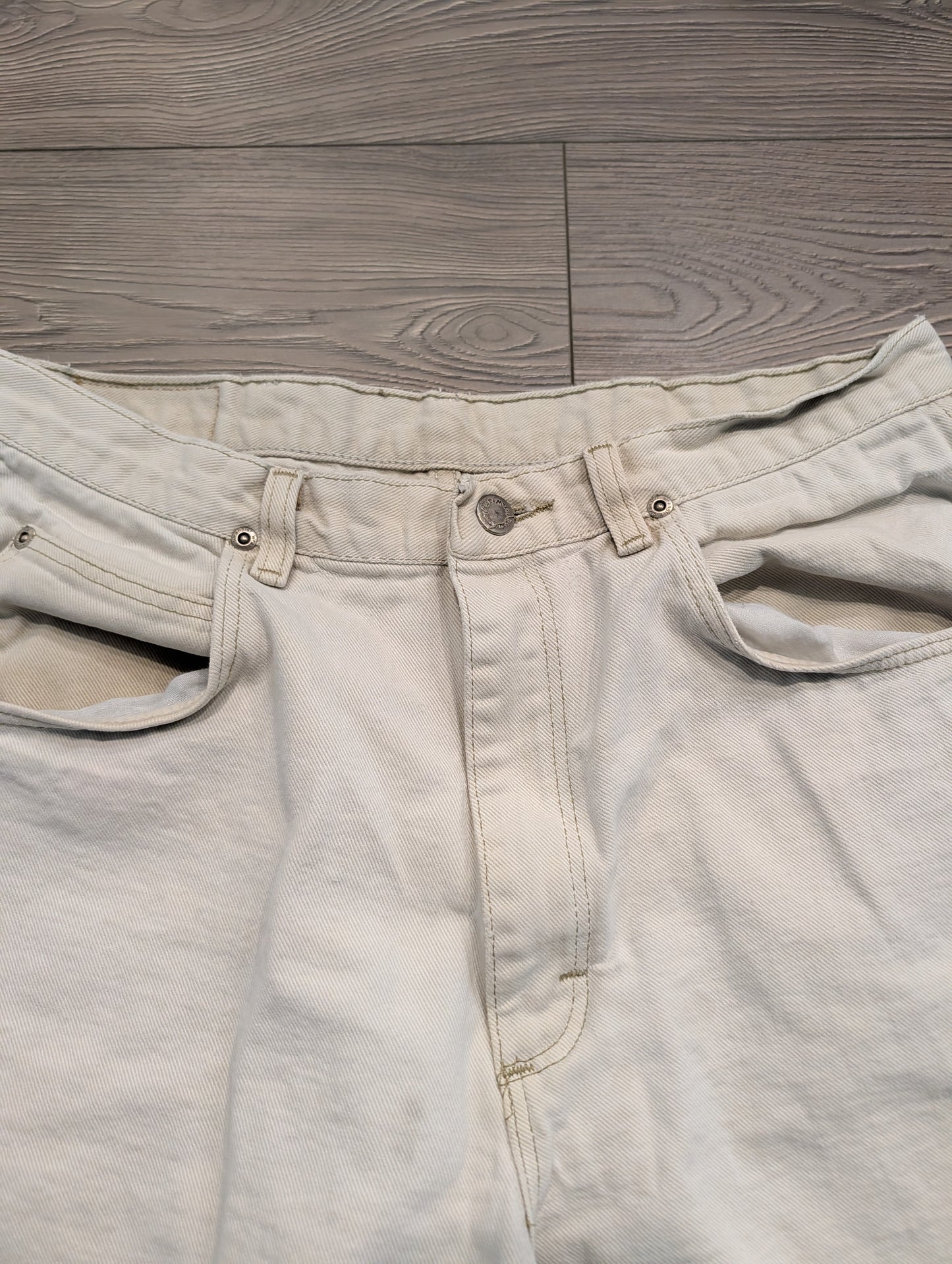 90s/Y2K Wrangler Silver Edition Jean Shorts