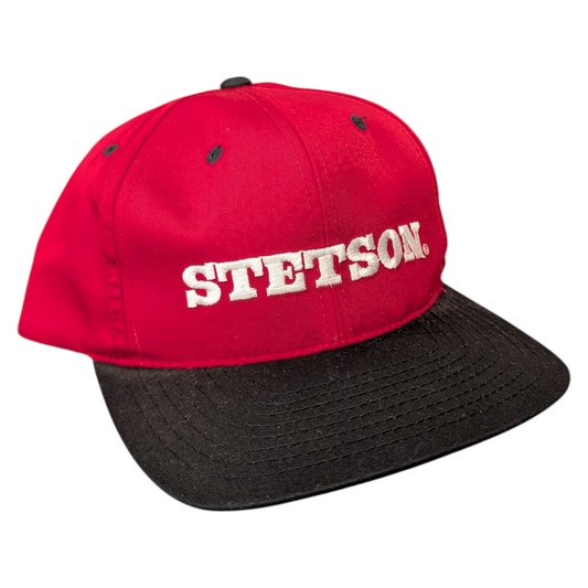 90's Stetson Spell Out Snapback Hat