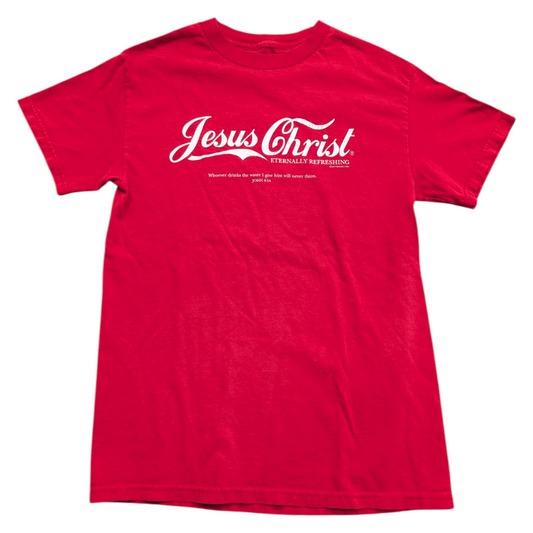2004 Jesus Christ Eternally Refreshing Religious T-shirt