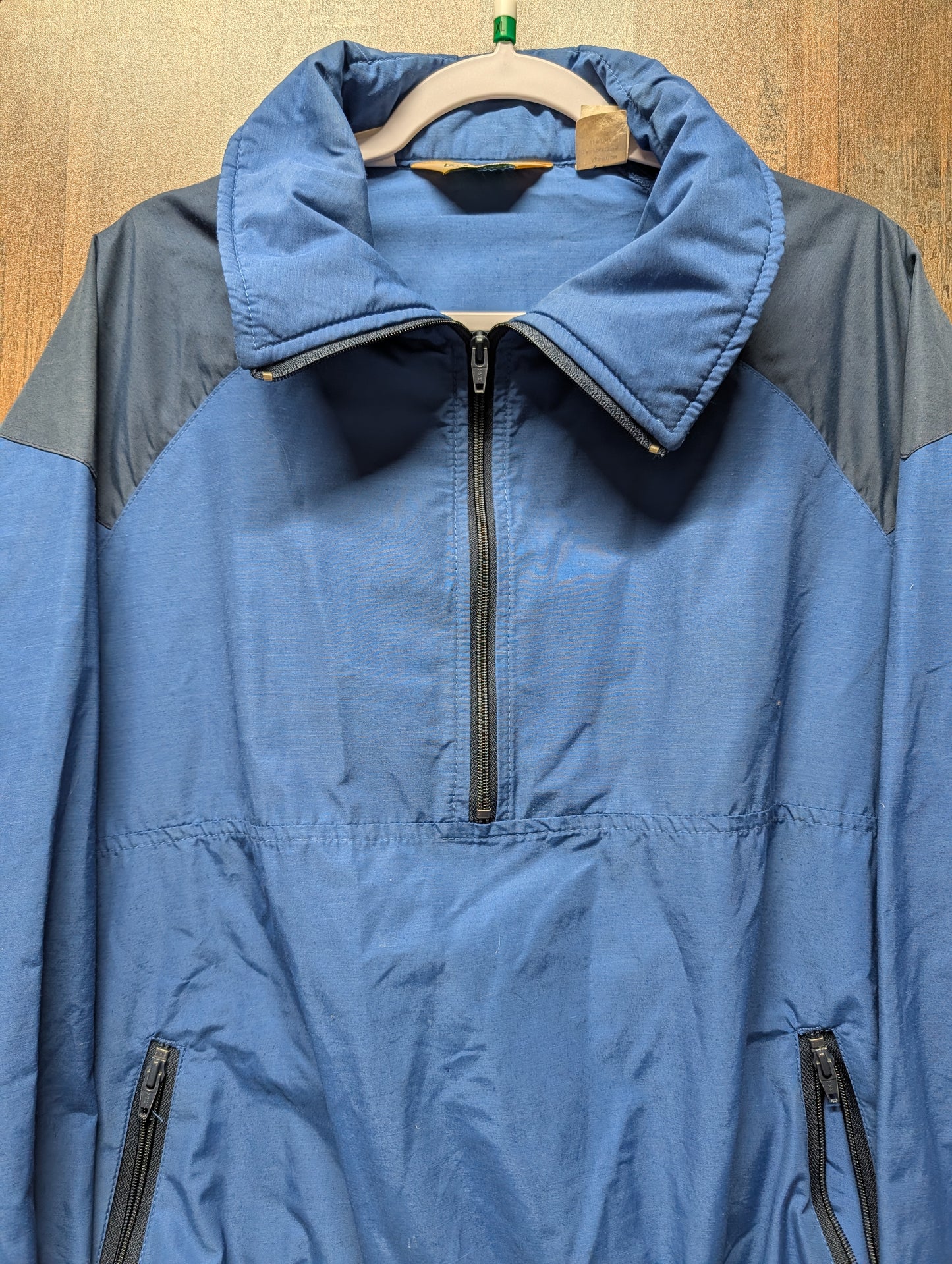 80s L.L. Bean 1565 Blue Windbreaker Jacket