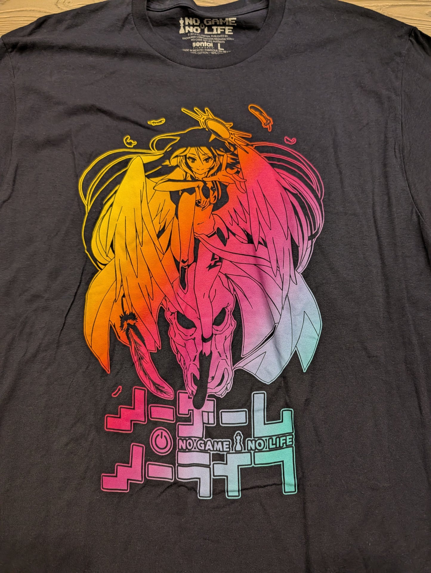 2014 No Game No Life Jibril t shirt