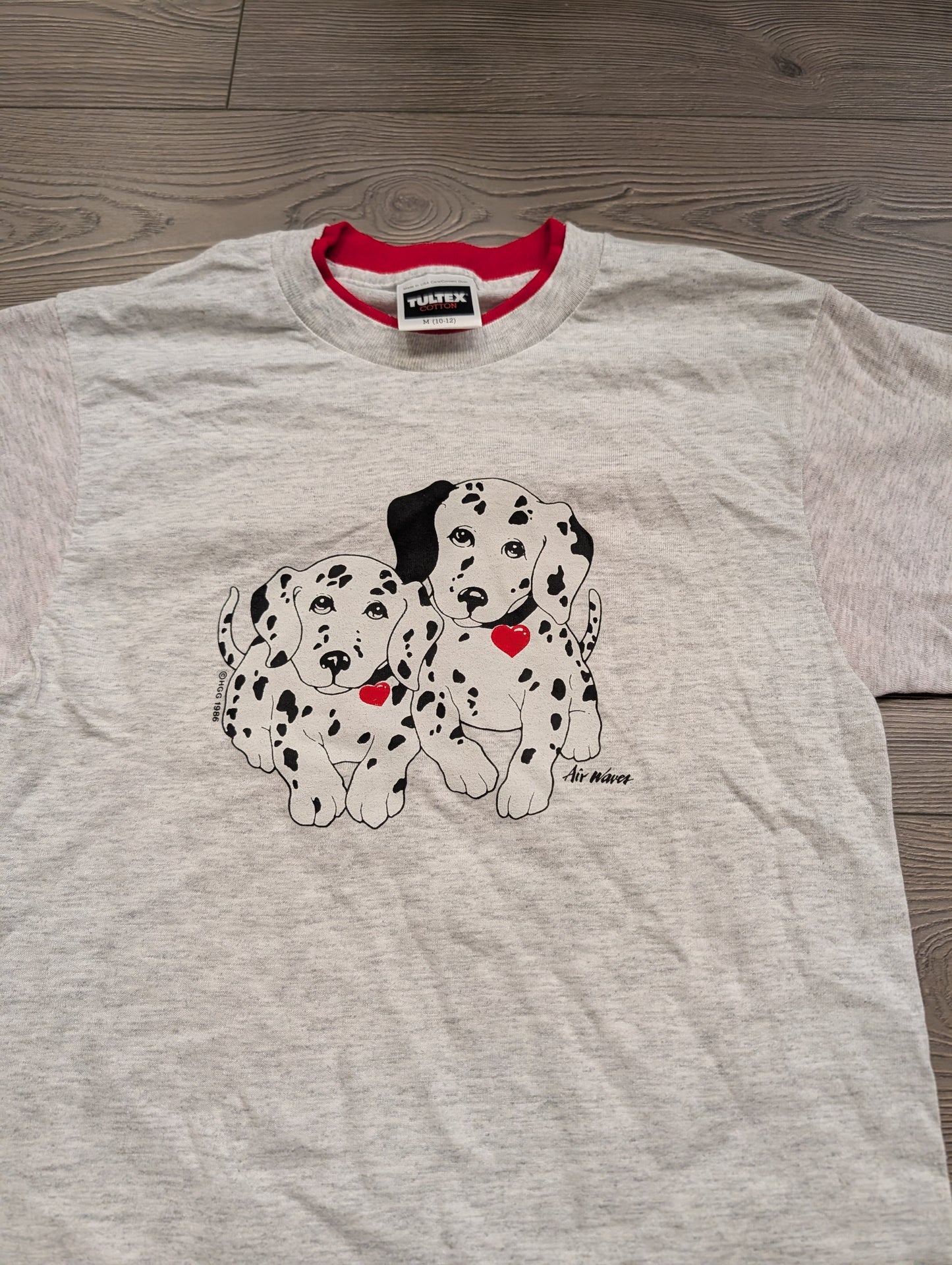 80's Youth Double Collar Dalmation T shirt
