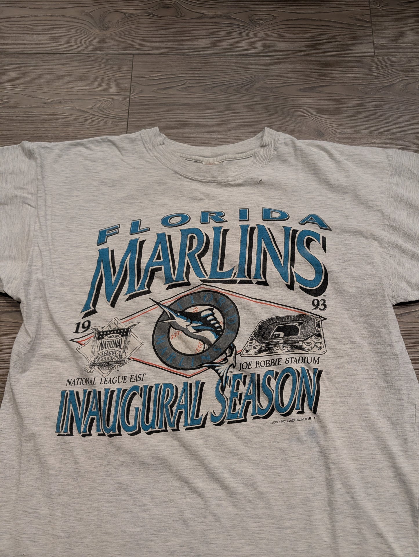 1993 Florida Marlins Inaugural Season T shirt