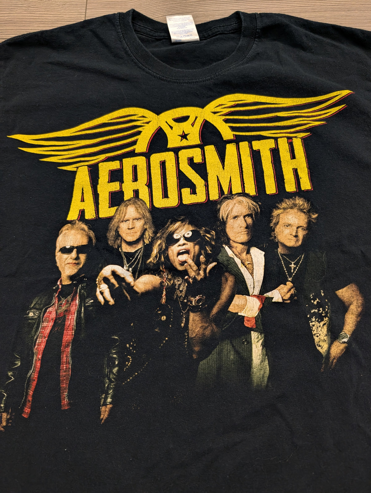 2012-2014 Aerosmith The Global Warming Tour T shirt