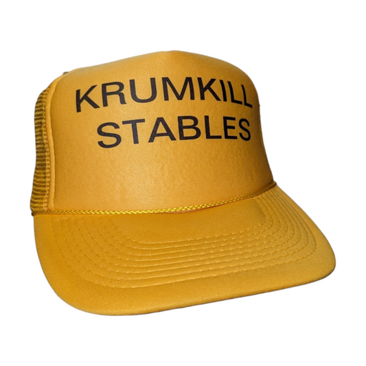 80s Krumkill Stables trucker snapback hat