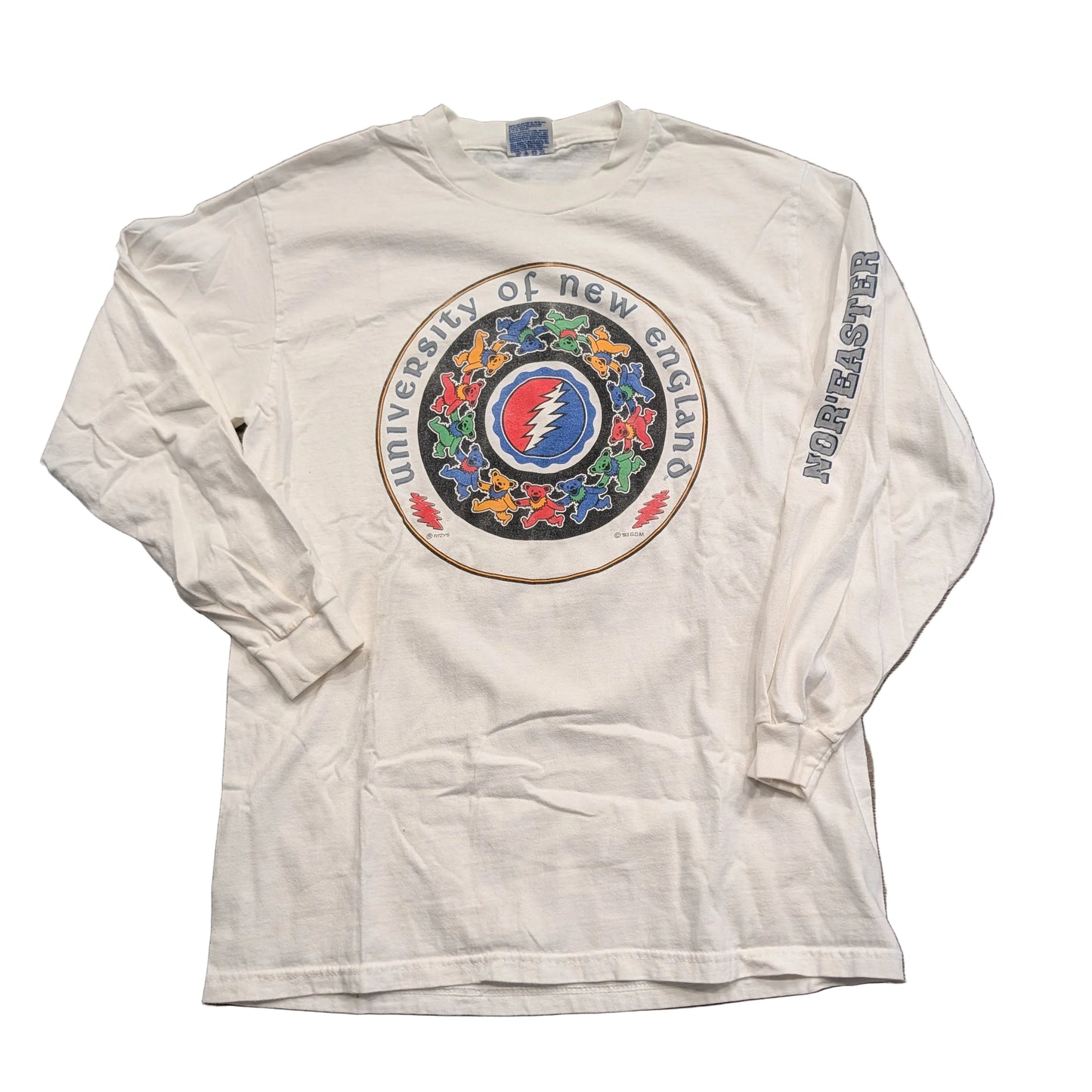 1993 Greatful Dead University of New England Long Sleeve T shirt