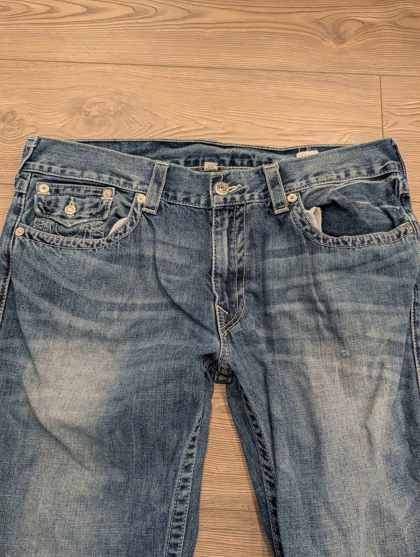 Y2K True Religion Straight Leg Jeans